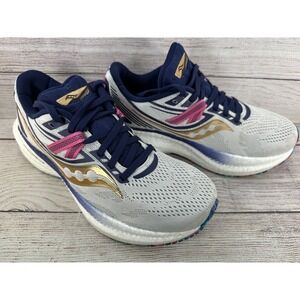 Saucony Women's Prospect Glass Triumph 20 Lace Up Sneaker Running Shoes Size 7.5